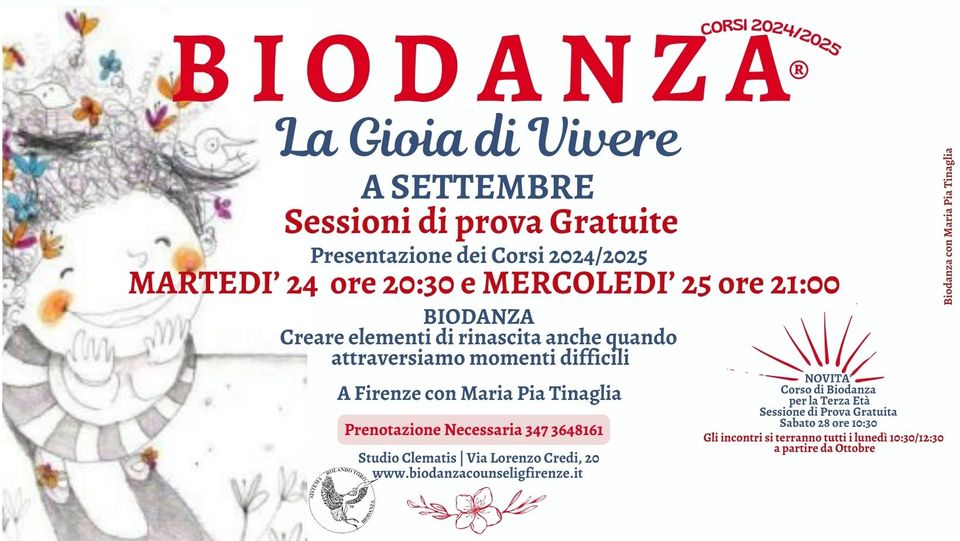 Biodanza - lezione di prova