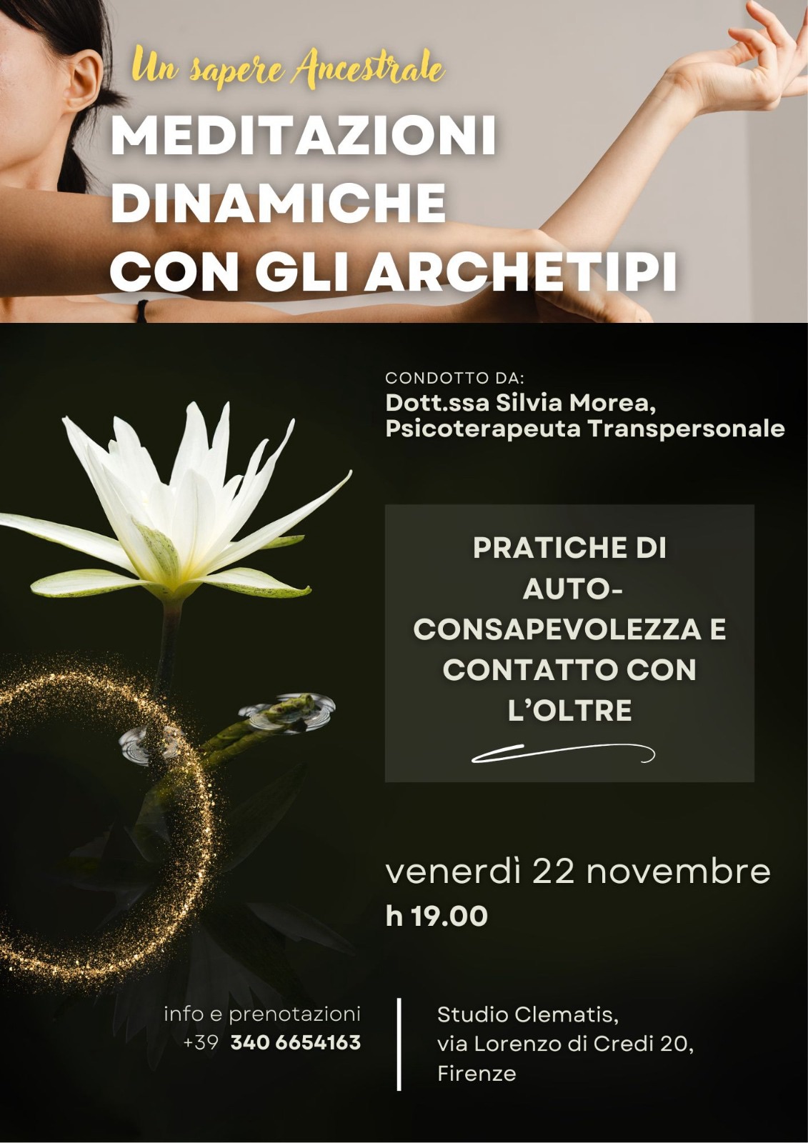 Meditazione dinamica con gli archetipi – venerdì 22 novembre ore 19.00